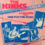 The Kinks : Four Live Hits from One for the Road